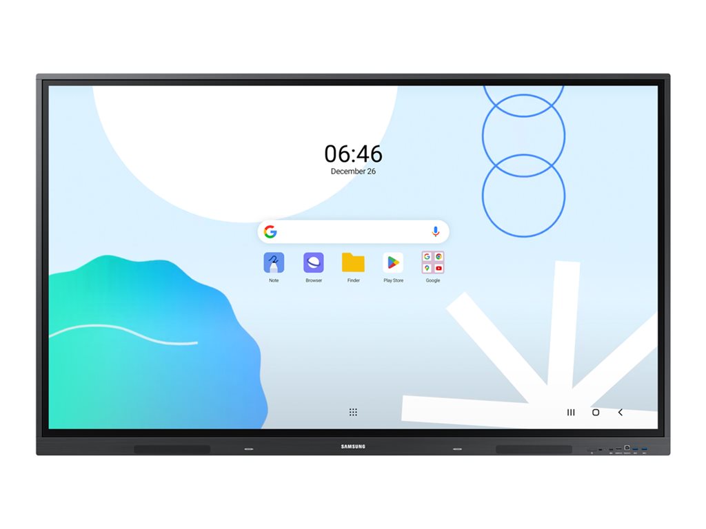 Samsung Interactive Display WA75D - 75 Diagonal Class WAD Series LED-backlit LCD display - education / business - with built-in