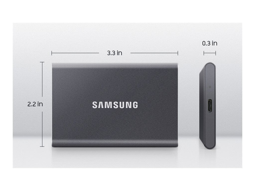 Samsung Portable SSD T7 4TB USB 3.2 10Gbps Fast Storage for Professionals