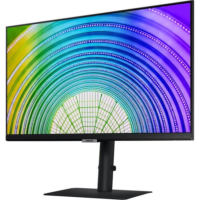 Samsung S27A600UUN 27 Class WQHD LCD Monitor - 16:9 - Black" LS27A600UUNXGO