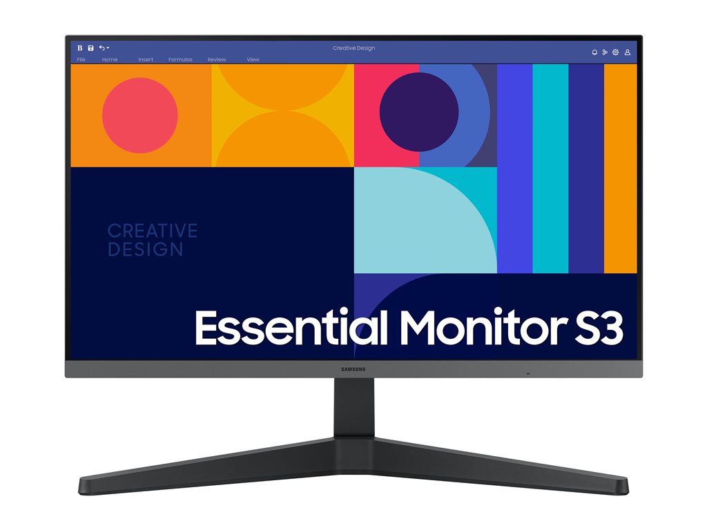 Samsung S27C332GAN - S33GC Series - LED monitor - 27 - 1920 x 1080 Full HD (1080p) @ 100 Hz - IPS - 250 cd/m� - 1000:1 - 4
