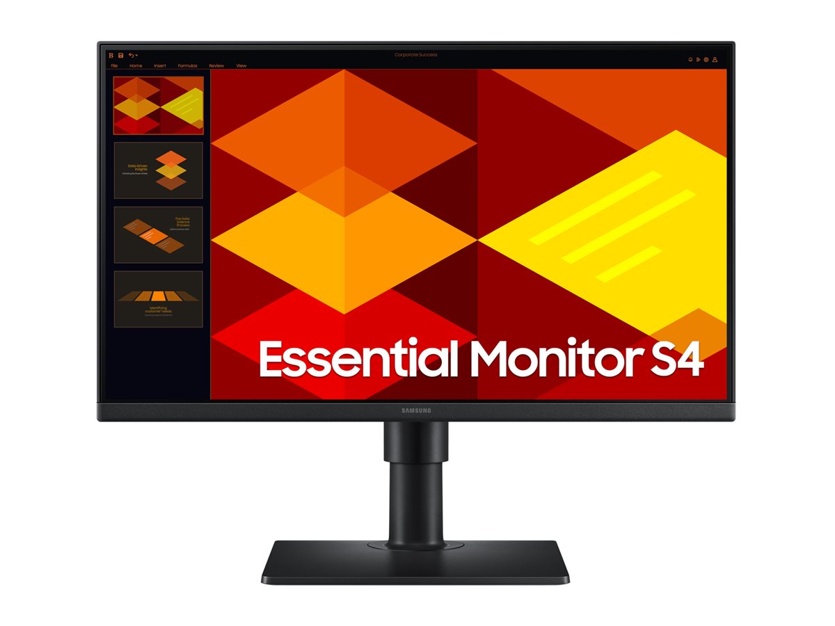 Samsung S27D402GAN - S40GD Series - LED monitor - 27 - 1920 x 1080 Full HD (1080p) @ 100 Hz - IPS - 250 cd/m� - 1000:1 - 5