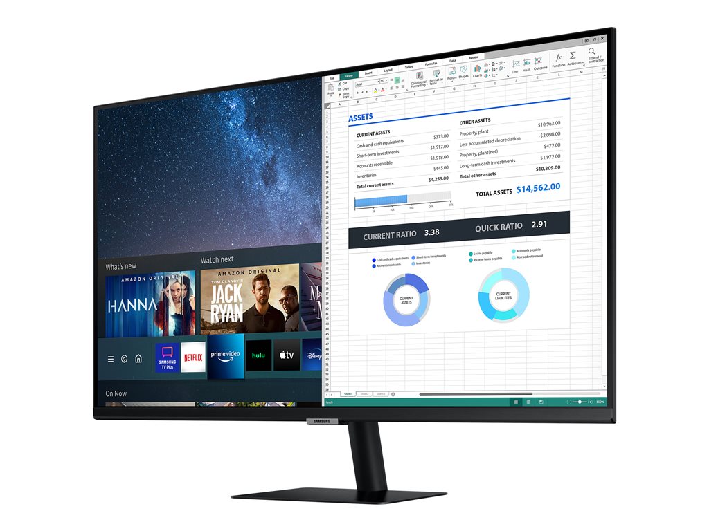 Samsung TDSourcing S27AM500NN - M50A Series - LED monitor - Smart - 27 - 1920 x 1080 Full HD (1080p) @ 60 Hz - VA - 250 cd/m� LS27AM500NNXZA