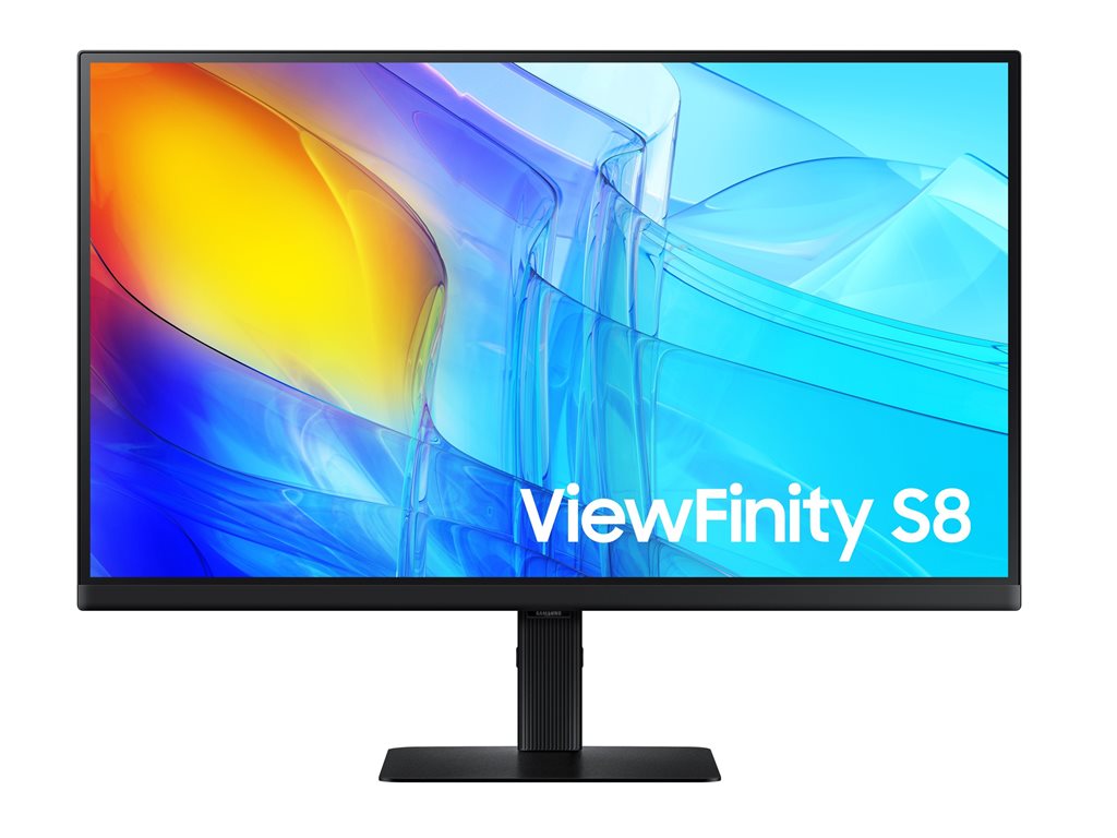 Samsung ViewFinity S8 27" 4K UHD HDR10 High Resolution Monitor with Ergonomic Stand | Samsung S27D806EAN