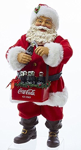 Santa Opening Coke Table Piece