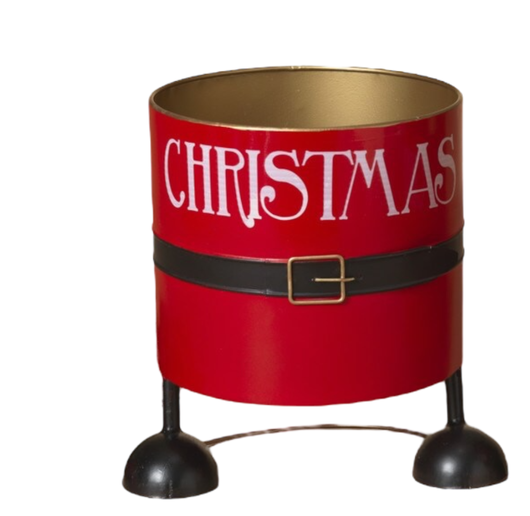 Santa's Merry Planter -