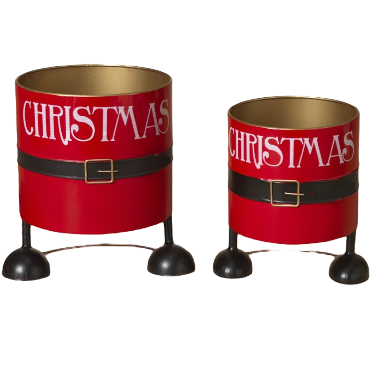 Santa's Merry Planter -