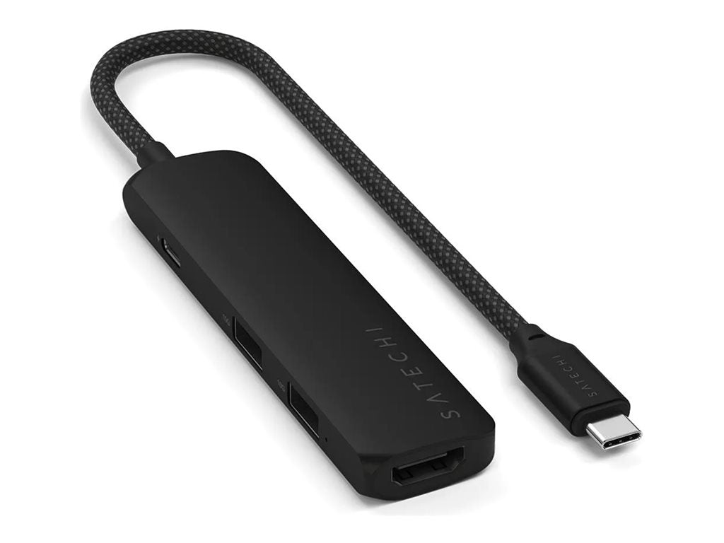 Satechi 4-in-1 - Docking station - USB-C / USB 3.2 Gen 2 x 2 - HDMI ST-P4SK