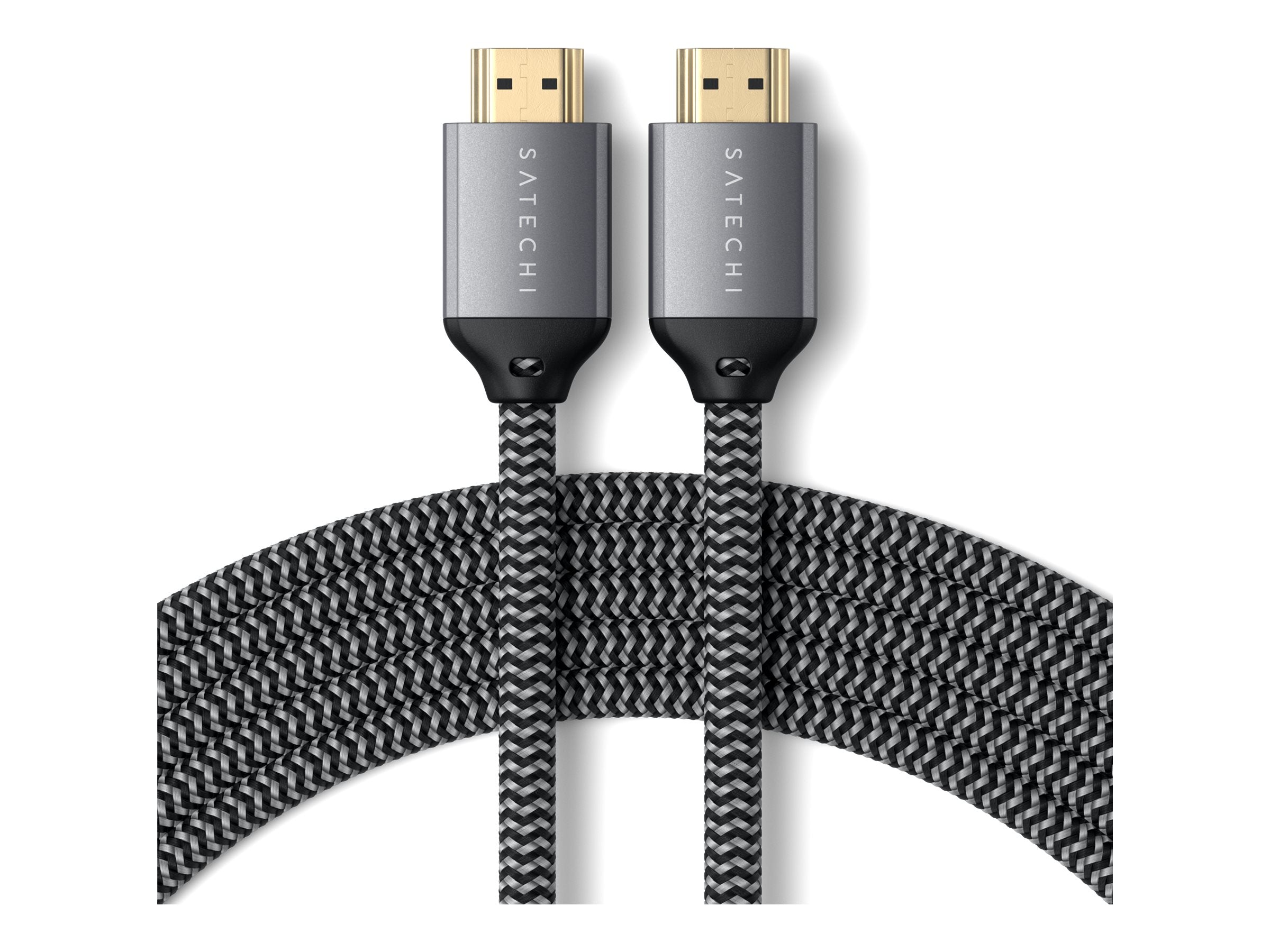 Satechi - Ultra High Speed - HDMI cable - HDMI male to HDMI male - 1080p support, 8K60Hz support, HDR support, 4K120Hz support, ST-8KHC2MM
