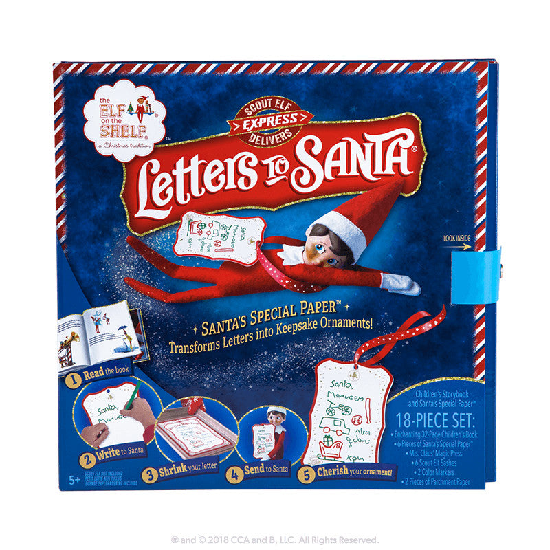 Scout Elf Express Letter To Santa