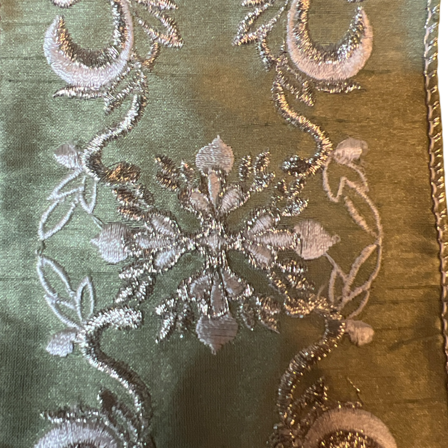 Scroll Embroidered Ribbon