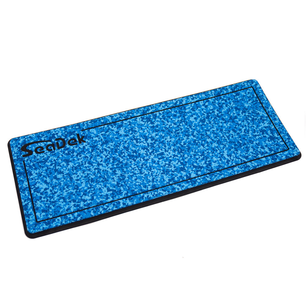SeaDek 14” x 36" 20mm Dual Density Small Helm Pad w/SeaDek Logo - Brushed Texture -