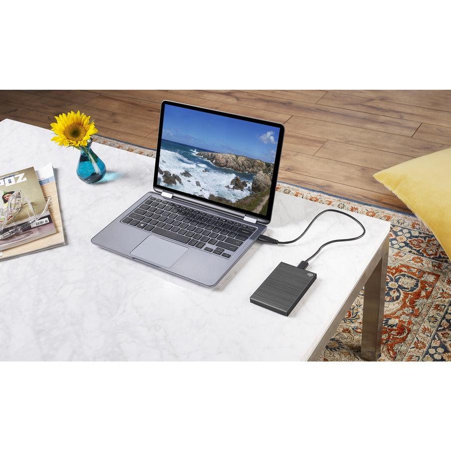Seagate 1Tb Backup Plus Slim Portable External Hard Drive Usb 3.0 Sthn2000405 Space Gray + 1Yr Mylio Create + 2Mo Adobe Cc Photography