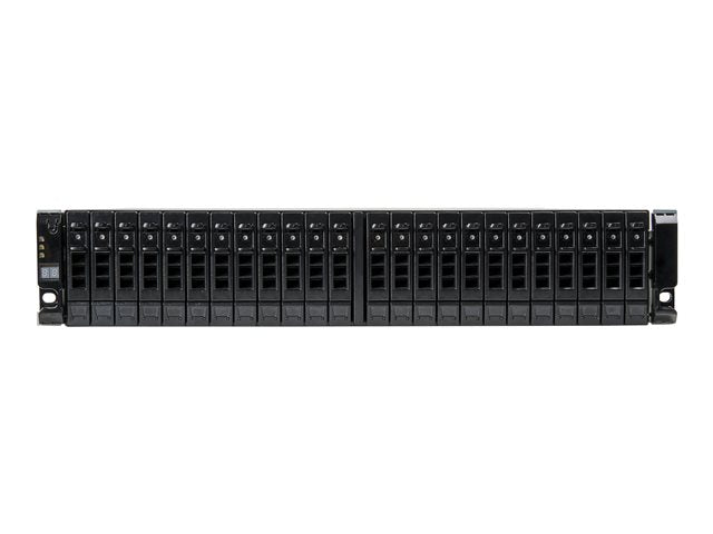Seagate 4005 2U24 12G RAID Array Storage System Enclosure - Fiber Channel or iSCSI SFP+, supports small form factor (SFF) 2.5" Exos Hard Drives (HDD) and Nytro Solid State Flash Drives (SSD), 1m deep, dual intelligent controller, ADAPT rebuild