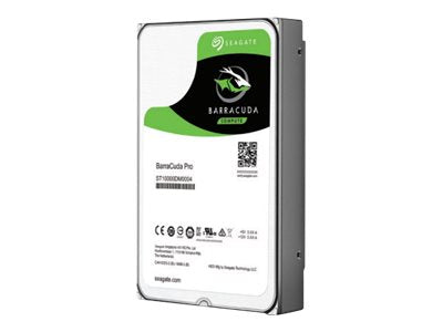 Seagate Barracuda Pro - Hard drive - 10 TB - internal - 3.5 - SATA 6Gb/s - 7200 rpm - buffer: 256 MB - with 2 years