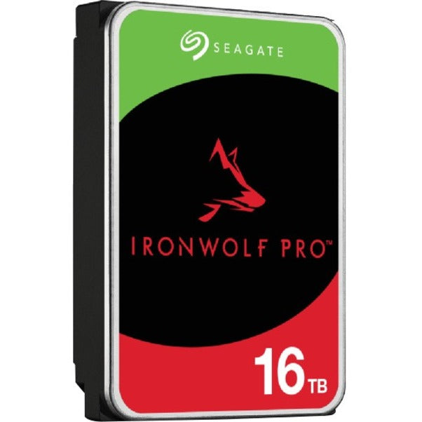 Seagate IronWolf Pro ST16000NT001 16 TB Hard Drive - 3.5" Internal - SATA (SATA/600) - Conventional Magnetic Recording (CMR) Method