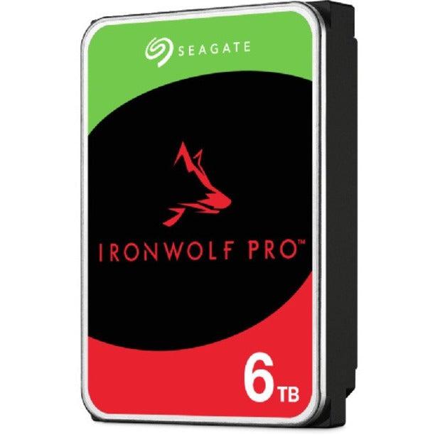 Seagate IronWolf Pro ST6000NT001 6 TB Hard Drive - 3.5" Internal - SATA (SATA/600) - Conventional Magnetic Recording (CMR) Method