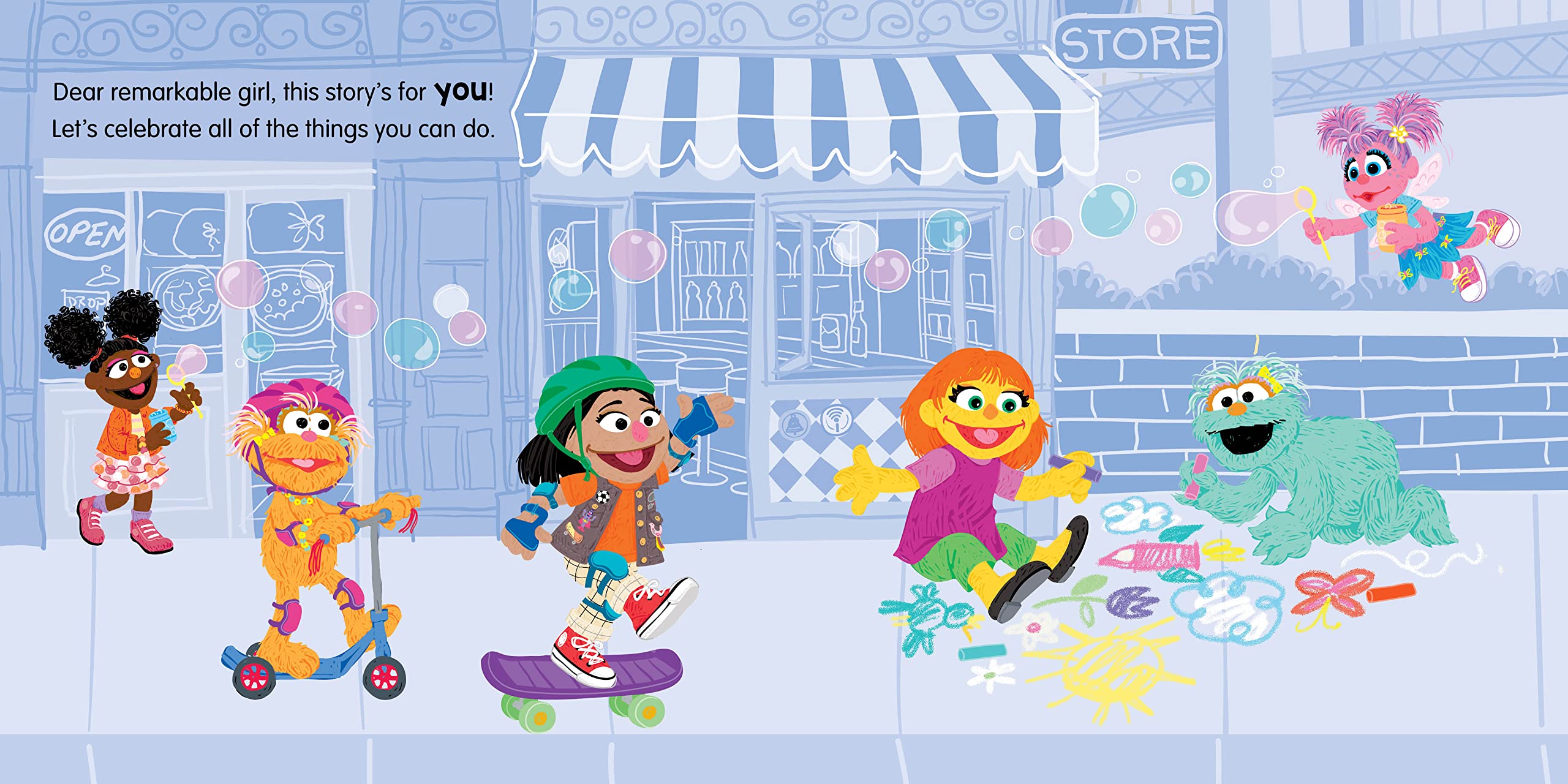 Sesame Street Girl Power Hard Cover