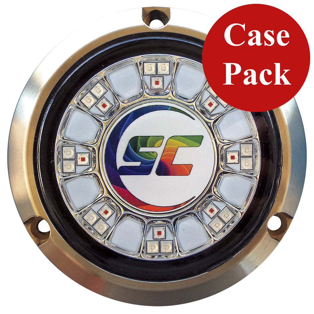 Shadow- Caster SCR-24 Bronze Underwater Light - 24 LEDs - Full Color Changing - *Case of