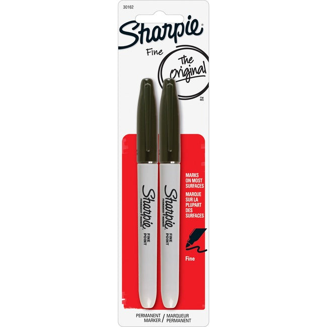 Sharpie Fine Blk 2 Card