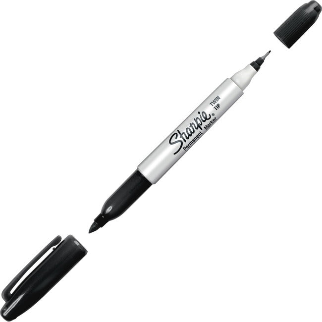 Sharpie Twin Black 12 Pack
