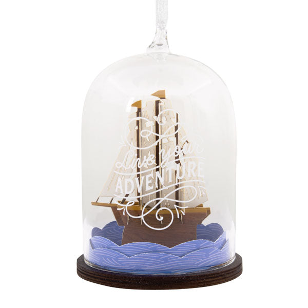 Ship in a Bottle - Hallmark Signature Ornament