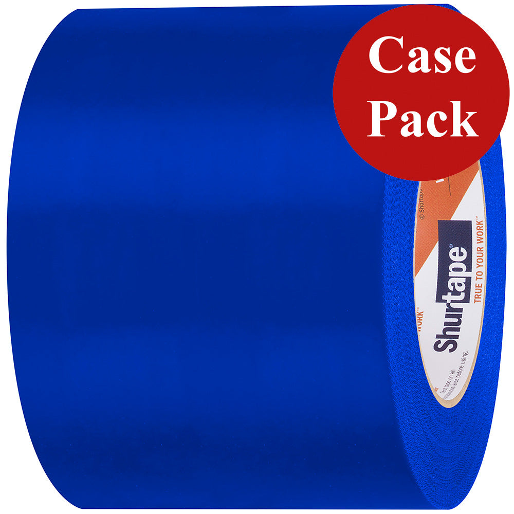 Shurtape UV-Resistant Marine Heat Shrink Tape - 96MM x 55M Roll - Serrated Edge Blue *Case