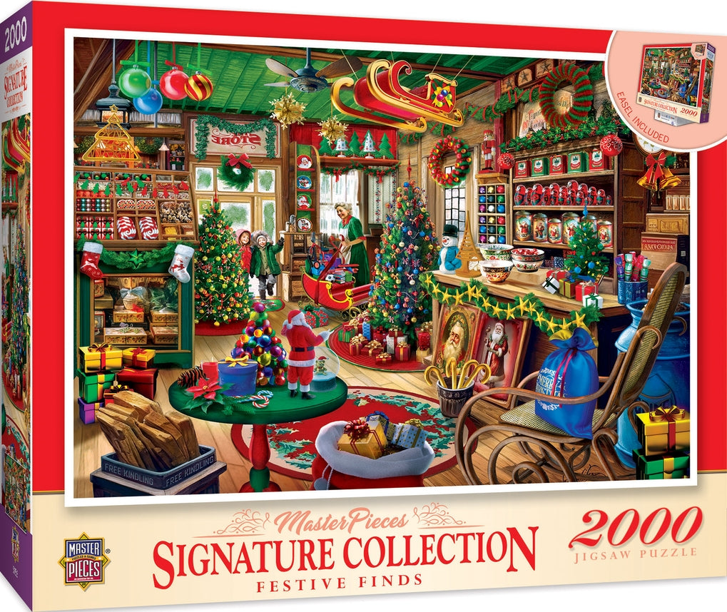 Signature Collection - Festive Finds 2000 Piece Jigsaw Puzzle
