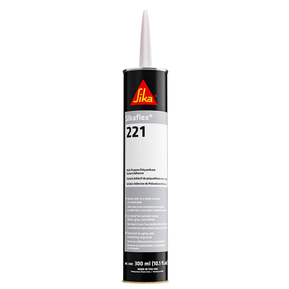 Sika Sikaflex® 221 Multi-Purpose Polyurethane Sealant/Adhesive - 10.3oz(300ml)