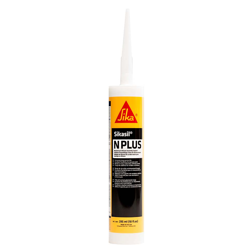 Sika Sikasil®-N Plus White 10oz w/Nozzle