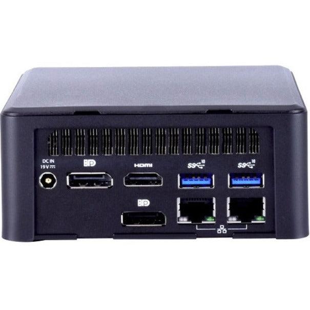 SimplyNUC Post Oak LLM1v6PK Desktop Computer - AMD Ryzen V1605B Quad-core (4 Core) 2 GHz - 8 GB RAM DDR4 SDRAM - 256 GB M.2 PCI Express SSD - Mini PC - TAA Compliant