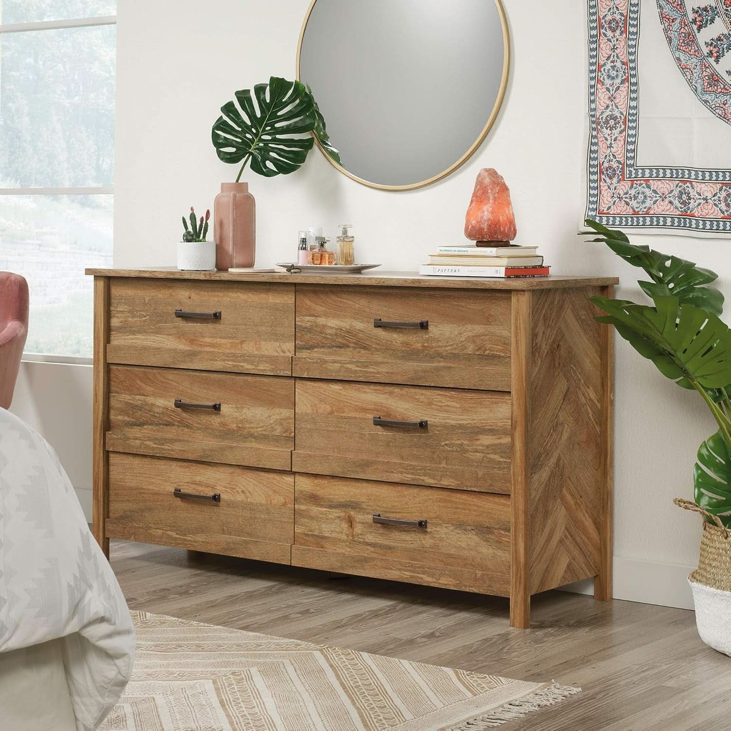 Sindoori Mango Six Drawer Dresser Stability Tested