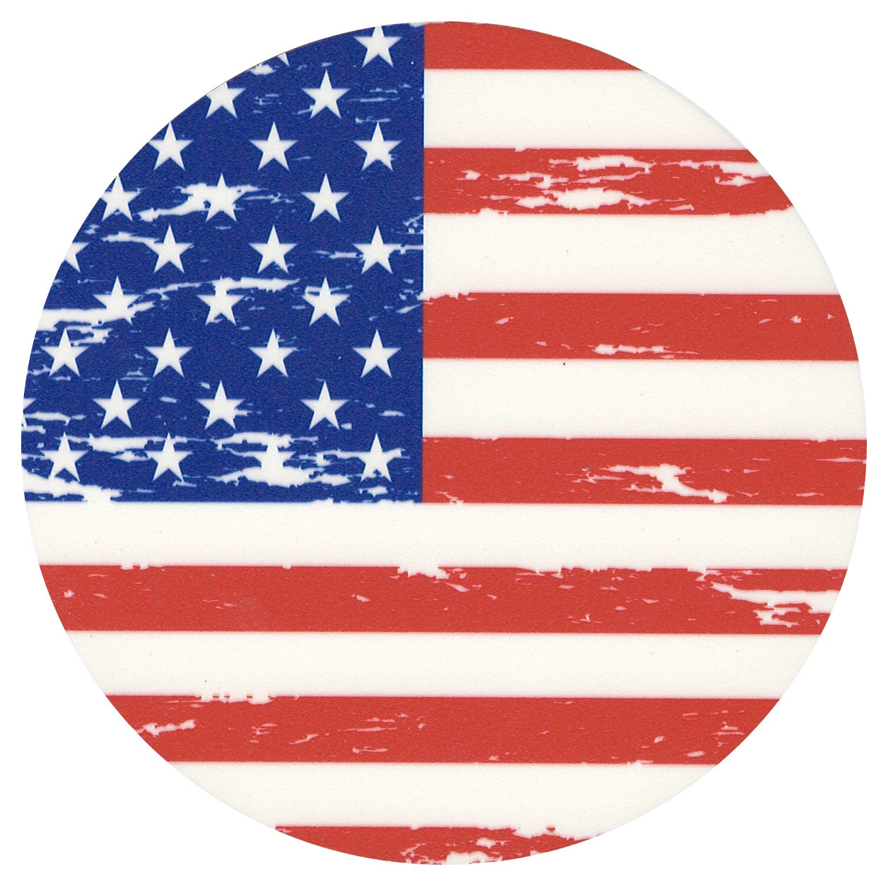 Sip Sip Hooray Coaster - Distressed American Flag