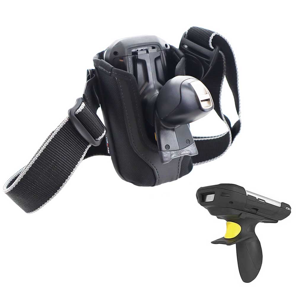 Sling/Waistbelt Holster with Breakaway Strap for Zebra TC72/TC77 with Trigger