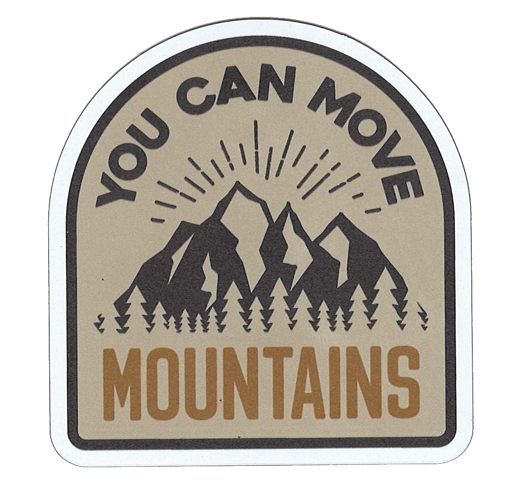 Small Flex Magnet - You Can Move Mountains