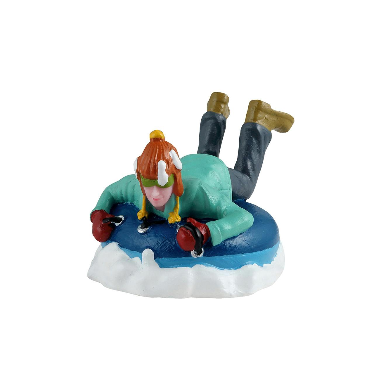 Snow Blind Sledding Figurine