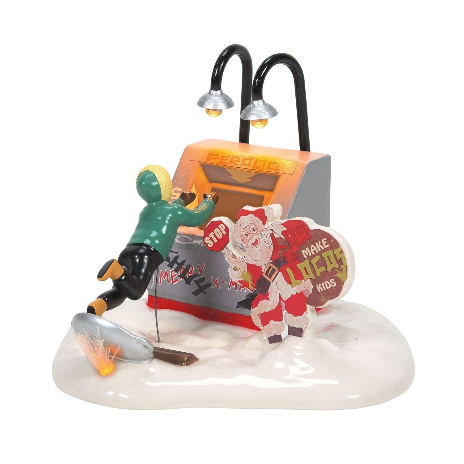 Snow Village Clark's End Run