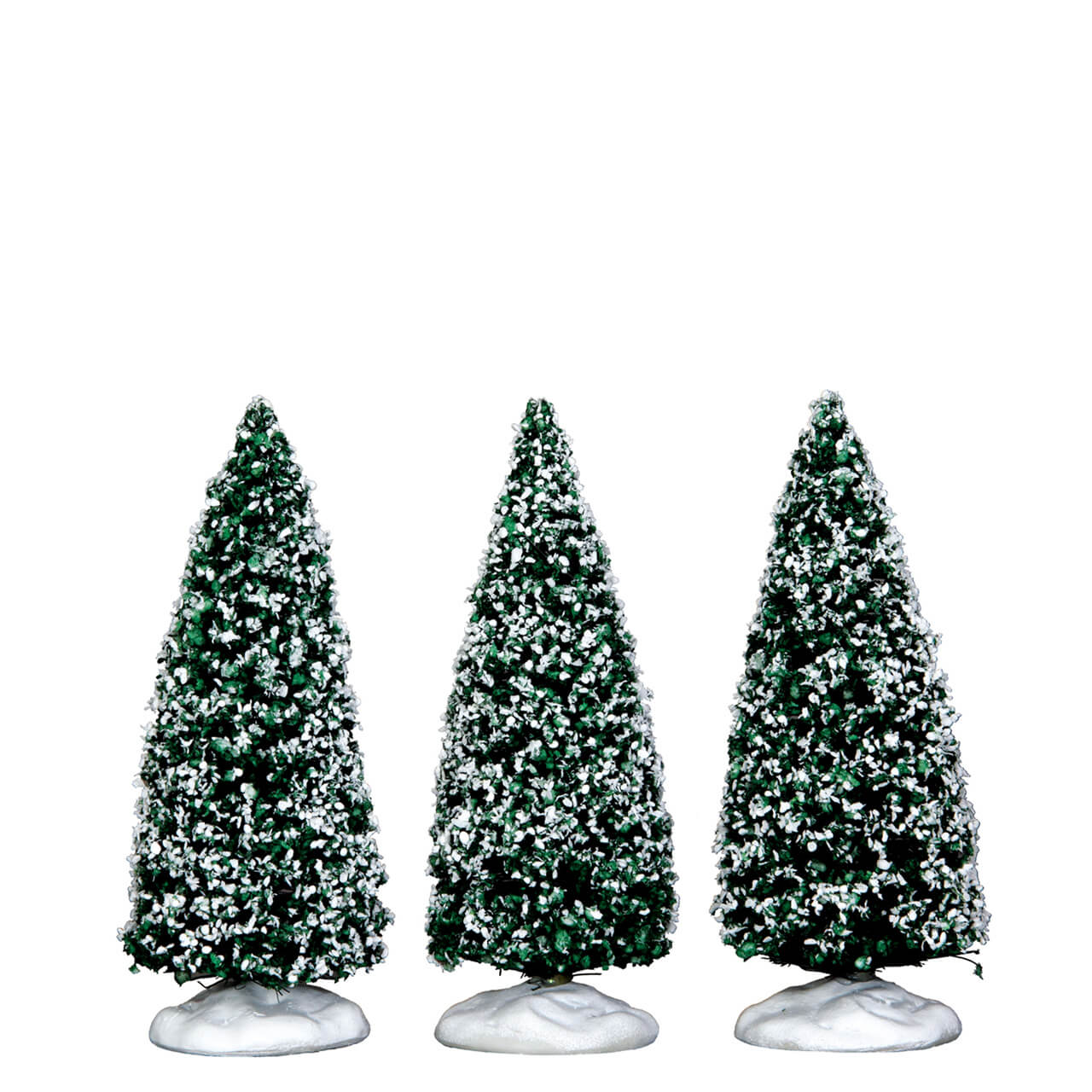 Snowy Juniper Tree - Small - Set Of 3