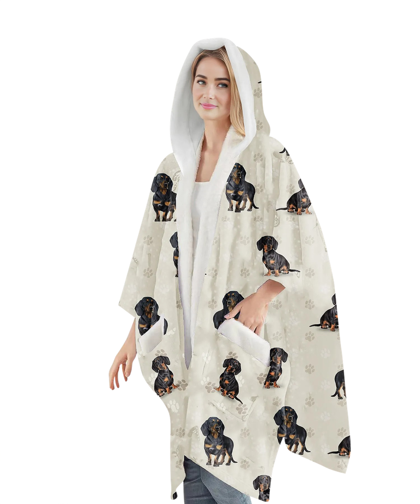 Snuggs Wrap - Dachshund Black