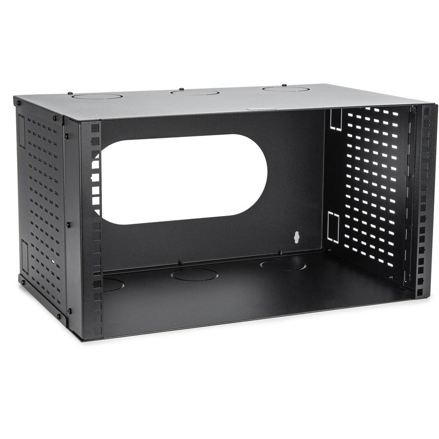 SolidRack 6U Wall Mount Network Rack - Low Profile wall mount Bracket - 11 inch Deep -