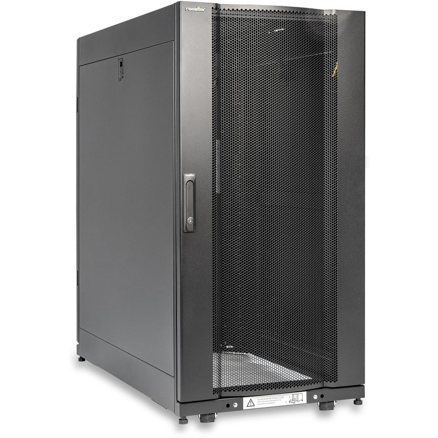 SolidRack R3104 Premium 24U Rack Enclosure Cabinet - Includes Doors & Side Panels - 3300