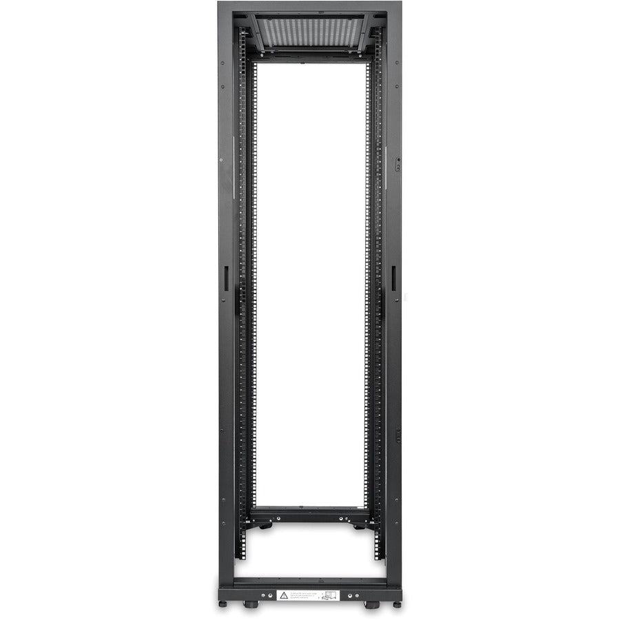 SolidRack R3300 Premium 42U Standard-Depth 4-Post Open Frame Rack Cabinet - No Doors or