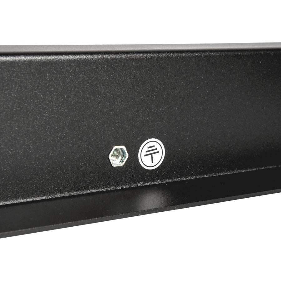 Solidrack 25U Open Frame Rack,4-Post Adjustable Depth Rack -Black