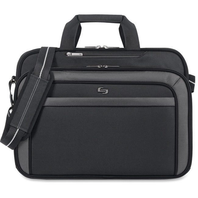 Solo Sterling Carrying Case (Briefcase) for 17 Notebook - Black" CLA314-4
