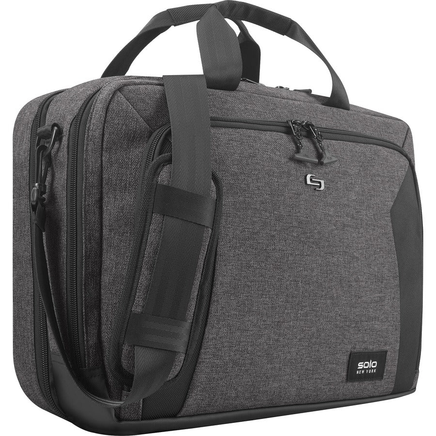 Solo Voyage Carrying Case (Briefcase) for 15.6 Notebook - Gray NOM301-10