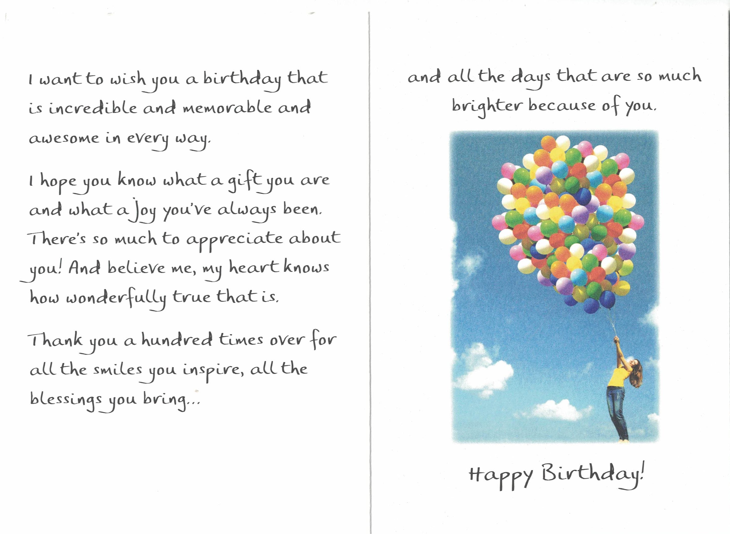 Someone Like You Shouldn't Be Given Just Any Old Birthday Card