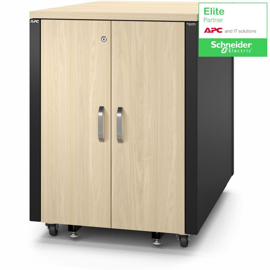 Soundproof Rack - 17U Server Rack Enclosure Noise Reduction | APC NetShelter AR4017A