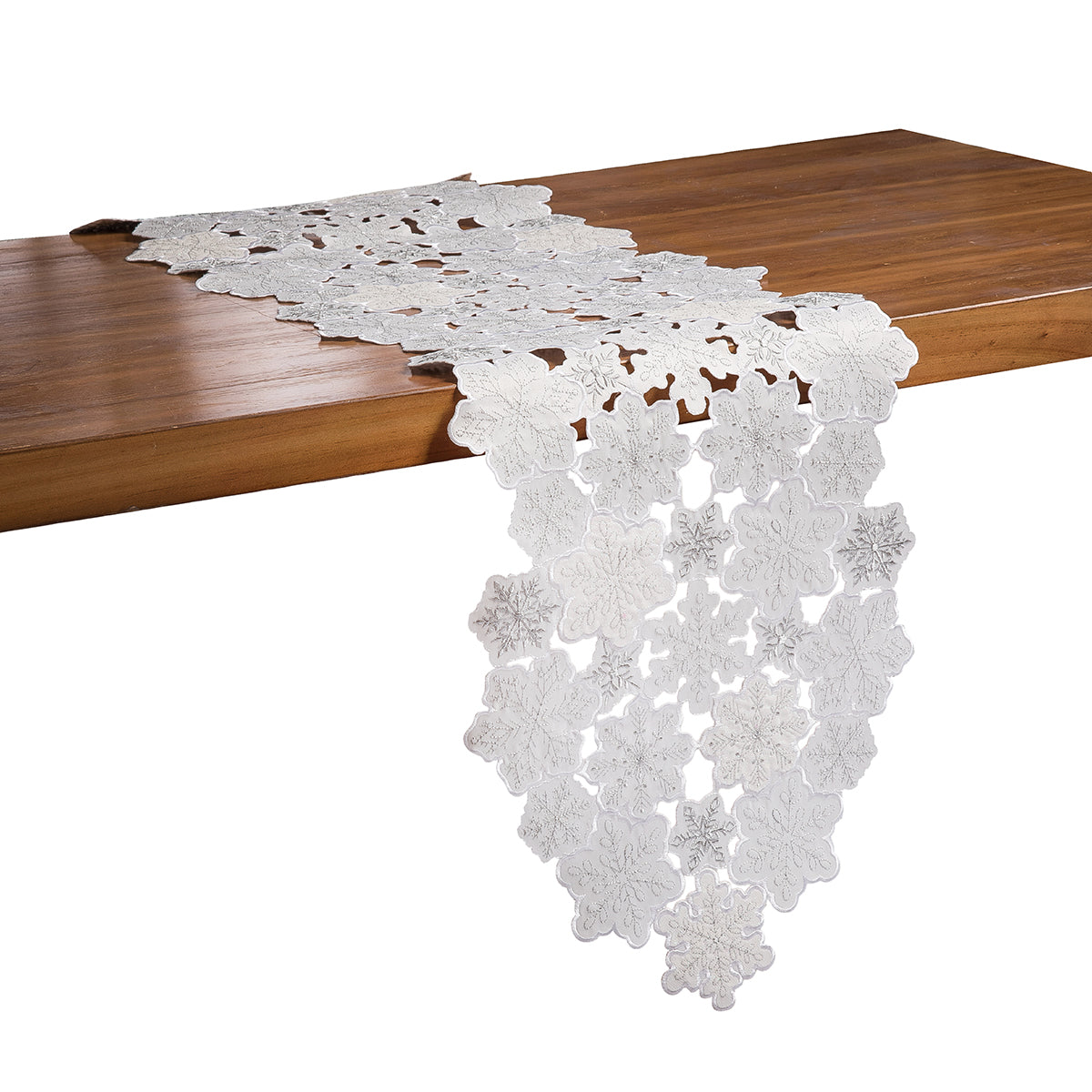 Sparkle Snowflake Table Runner