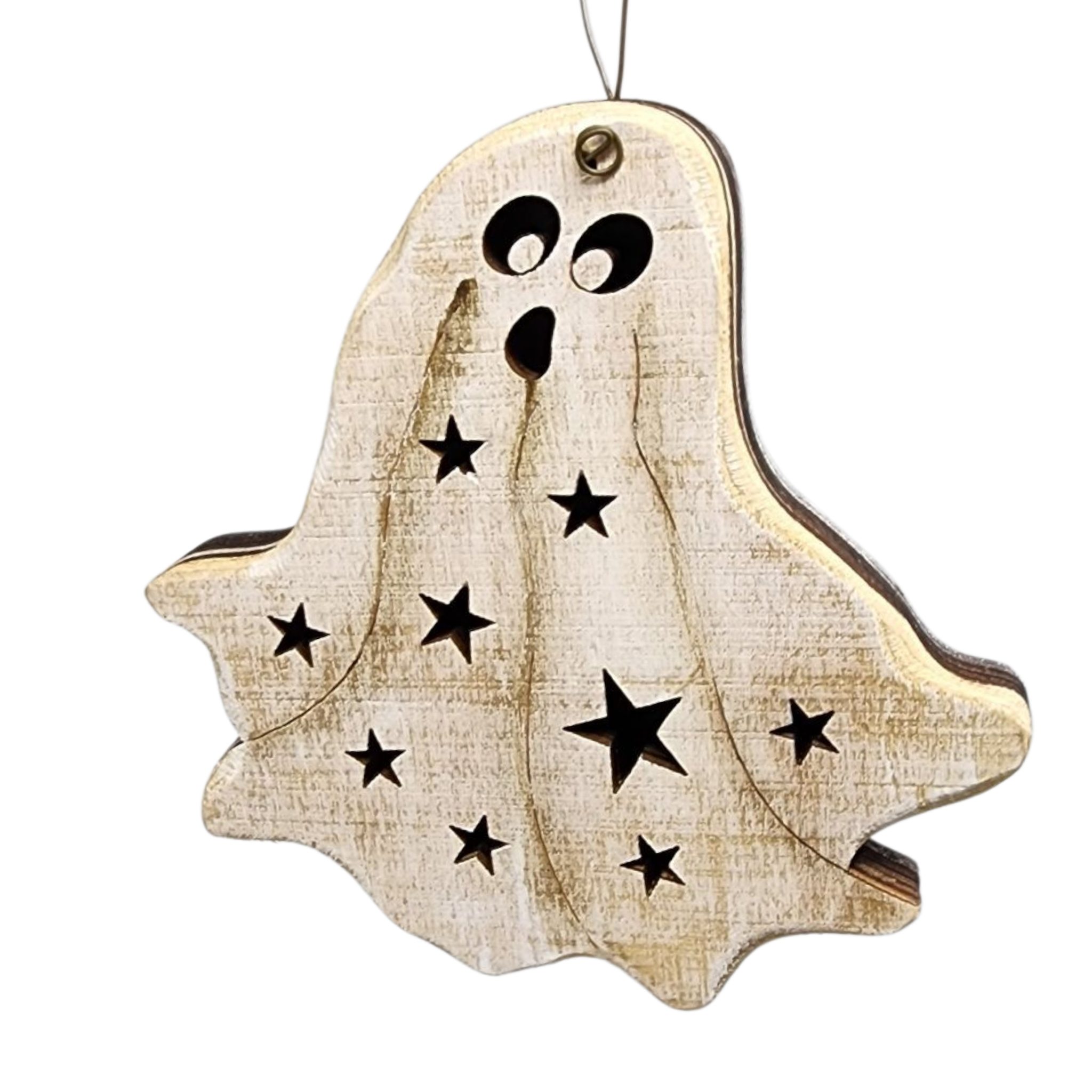 Spooky Starry Ghost Ornament