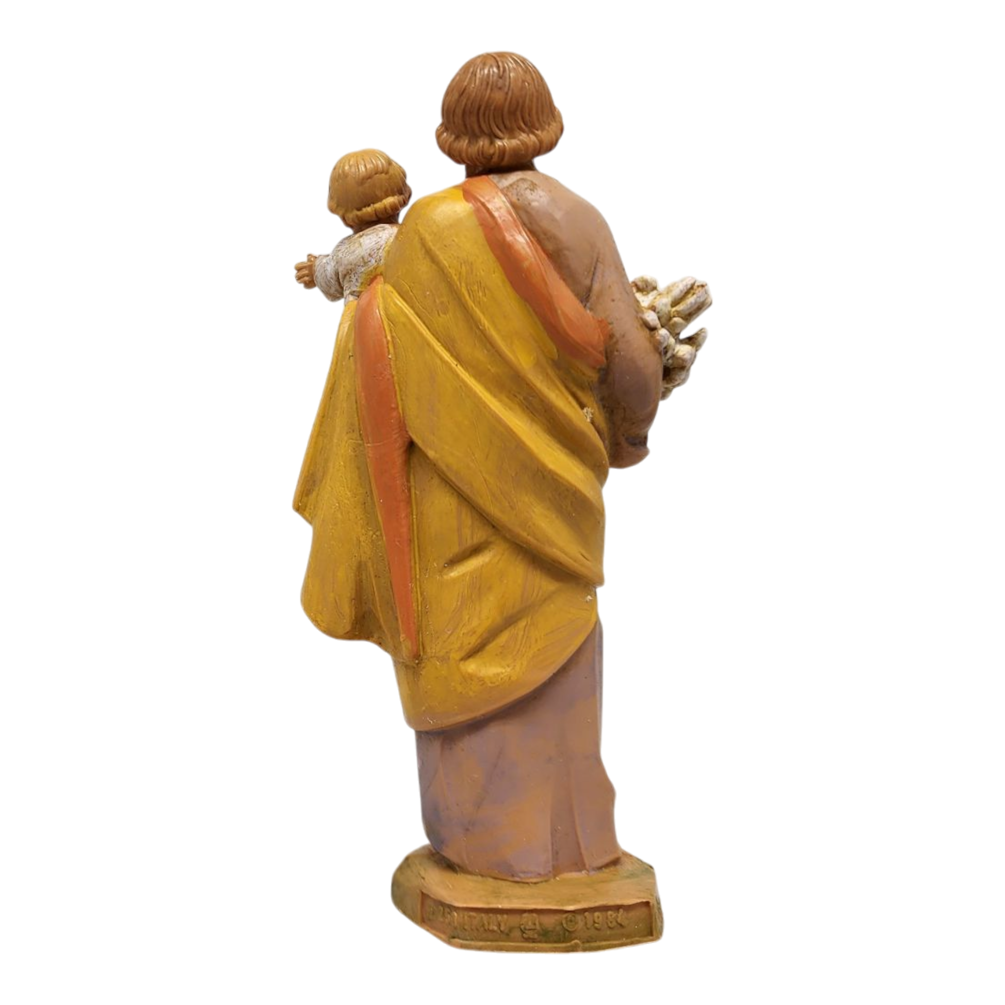 St Joseph with Child Nativity Figurine - 5 Inch Scale