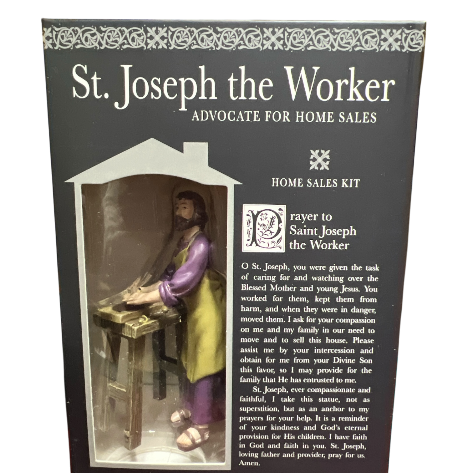 St. Joseph the Worker - 4 Inch Scale Nativity Figurine